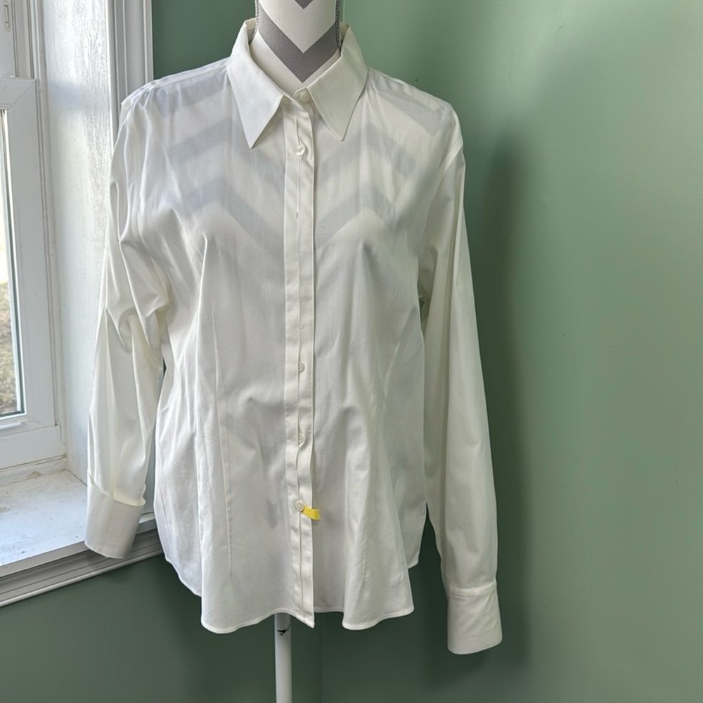 Coldwater Creek white button-down size XL (18)